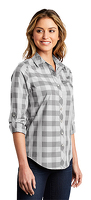 Port Authority Ladies Everyday Plaid Shirt