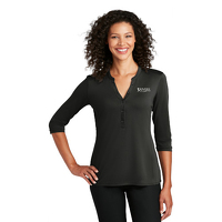 Port Ladies Pique Henley