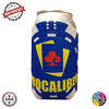 JIT44FC - Full Color Collapsible Foam Poker Chip Blue Coolie