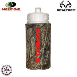 JIT05TC - Mossy Oak or Realtree Premium 16oz Foam Insulated Sports Squirt Bottle