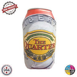 JIT44FC - Full Color Collapsible Foam Quarter Coolie