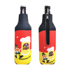 JIT31FC - Premium Full Color Dye Sublimation Collapsible Foam 22oz Bottle Zipper Insulator