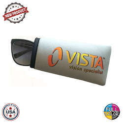JIT56FC - Premium Full Color Dye Sublimation Foam Padded Straight Eyeglass Sleeve
