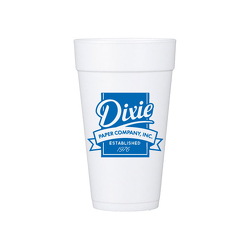 JIT154- 20oz White Styrofoam Insulated Hot or Cold Foam Cup