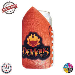 JIT45FC - Full Color Collapsible Foam Football Coolie