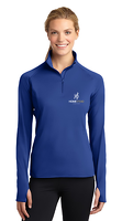Ladies 1/4 Zip Performance Pullover