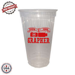JIT142 - 20oz Soft Sided Clear Cup