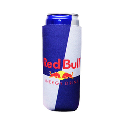 JIT27FC - Premium Full Color Dye Sublimation Collapsible Foam 12oz Energy Drink Can Insulator