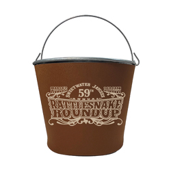 JIT123 - Premium Collapsible Foam Galvanized Beer Bucket Insulator