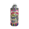 JIT18FC - Premium Full Color Dye Sublimation Collapsible Foam Bottle Bag Insulator