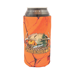 JIT17TCFC - Premium Mossy Oak or Realtree Camo Full Color Dye Sublimated Collapsible Foam 16oz Tall Boy / Energy Drink Can Insulator