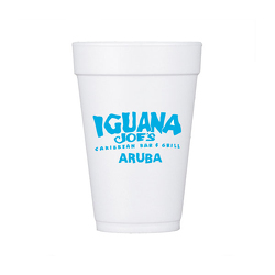 JIT153- 16oz White Styrofoam Insulated Hot or Cold Foam Cup