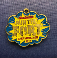 2018 Half Marathon Medal Magnet