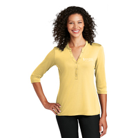Port Ladies Pique Henley
