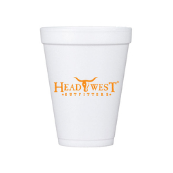 JIT151- 10oz White Styrofoam Insulated Hot or Cold Foam Cup