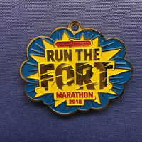2018 Marathon Medal Magnet