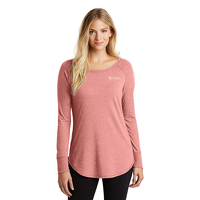District Ladies Long Sleeve Tunic Tee