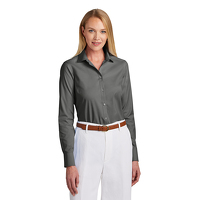 "NEW" Ladies Brooks Brothers Pinpoint Dress Shirt