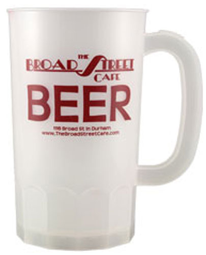 4-32 oz Large Beer Mugs 4-Granite, Made in the USA lead and BPA Free