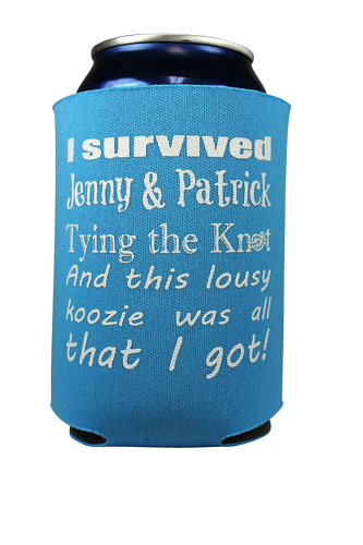 MAN, I FEEL LIKE A BRIDE KOOZIE