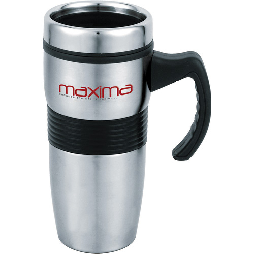 Personalized 16 oz Stainless Steel Travel Mug Your Promo People